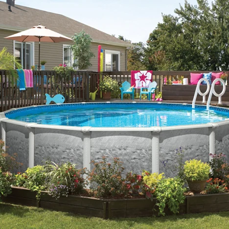 Knickerbocker Pools is pleased to present our White River series of above ground pools.
