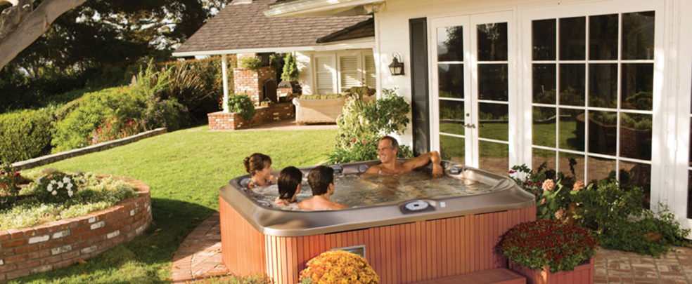 Feel good and enjoy good times with a Knickerbocker hot tub.