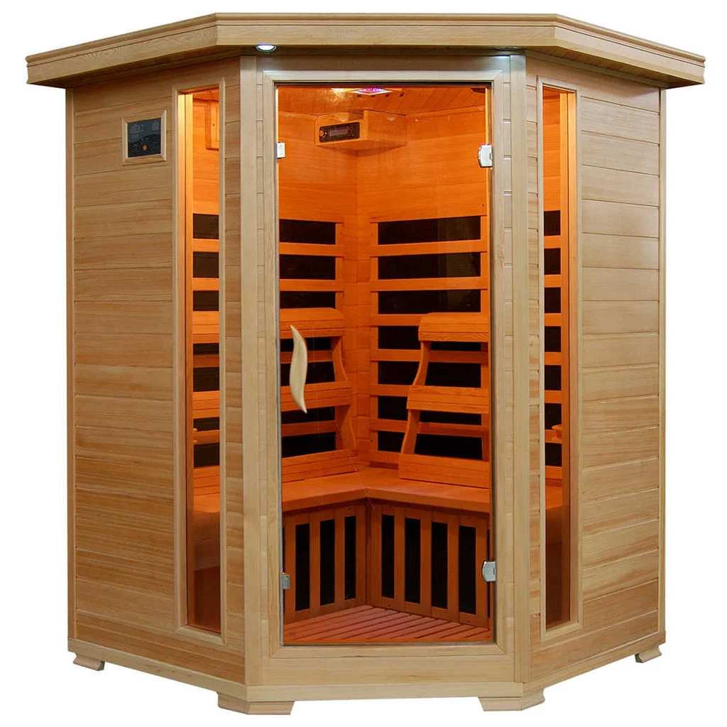 HeatWave Sante Fe corner infrared sauna